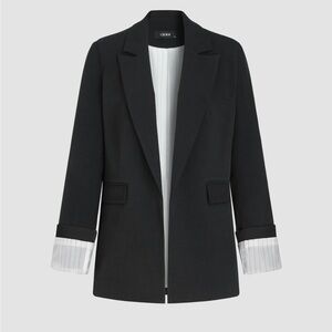 COLLAR SOLID POCKET BLAZER size XL